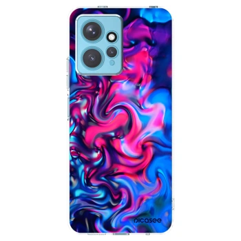 Picasee silikonový průhledný obal pro Xiaomi Redmi Note 12 4G - Redlight