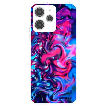 Picasee silikonový průhledný obal pro Xiaomi Redmi 12 4G - Redlight