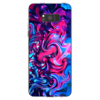 Picasee silikonový průhledný obal pro Samsung Galaxy S8 G950F - Redlight