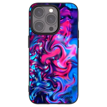 Picasee silikonový černý obal pro Apple iPhone 15 Pro - Redlight