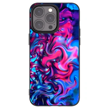 Picasee silikonový černý obal pro Apple iPhone 15 Pro Max - Redlight