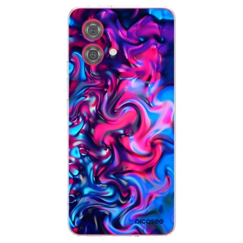 Picasee silikonový průhledný obal pro Motorola Moto G84 5G - Redlight