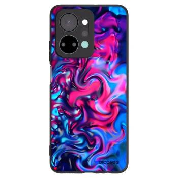 Picasee silikonový černý obal pro Honor X7a - Redlight