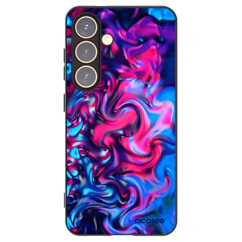 Picasee silikonový černý obal pro Samsung Galaxy S24 S921B 5G - Redlight