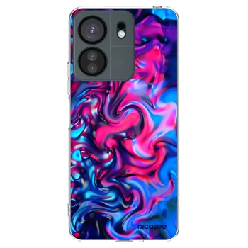 Picasee silikonový průhledný obal pro Xiaomi Redmi 13C 4G - Redlight