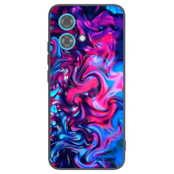 Picasee silikonový černý obal pro Motorola Edge 40 Neo - Redlight