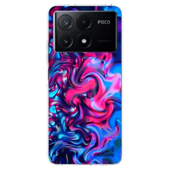 Picasee silikonový průhledný obal pro Xiaomi Poco X6 Pro - Redlight