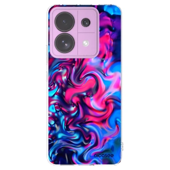 Picasee silikonový průhledný obal pro Xiaomi Redmi Note 13 Pro 5G - Redlight