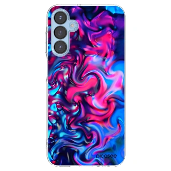 Picasee silikonový průhledný obal pro Samsung Galaxy A15 A156B 5G - Redlight