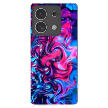 Picasee silikonový průhledný obal pro Xiaomi Redmi Note 13 4G - Redlight