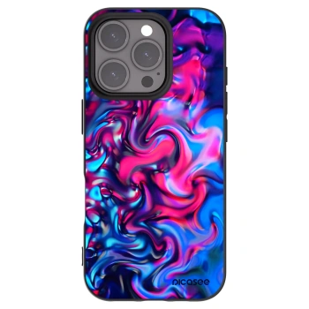 Picasee silikonový černý obal pro Apple iPhone 16 Pro - Redlight