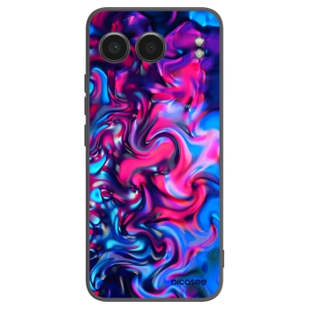 Picasee silikonový černý obal pro OnePlus Nord 4 - Redlight