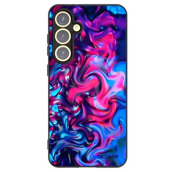 Picasee silikonový černý obal pro Samsung Galaxy S24 FE S721B - Redlight