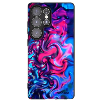 Picasee silikonový černý obal pro Samsung Galaxy S25 Ultra 5G - Redlight