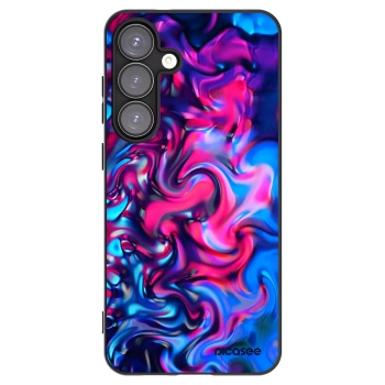 Picasee silikonový černý obal pro Samsung Galaxy S25+ 5G - Redlight
