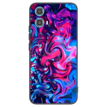 Picasee silikonový černý obal pro Motorola Moto G34 5G - Redlight
