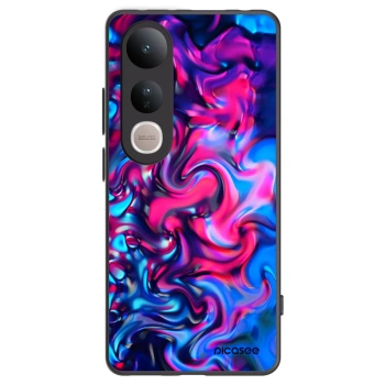 Picasee silikonový černý obal pro Vivo V50 Lite 5G - Redlight