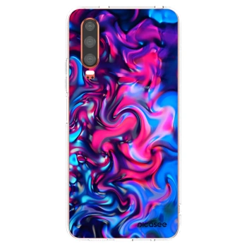 Picasee silikonový průhledný obal pro Huawei P30 - Redlight