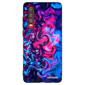 Picasee silikonový černý obal pro Huawei P30 - Redlight