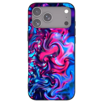 Picasee silikonový černý obal pro Apple iPhone 17 Pro Max - Redlight