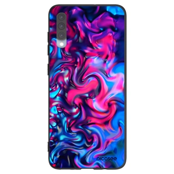 Picasee silikonový černý obal pro Samsung Galaxy A70 A705F - Redlight