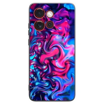Picasee silikonový černý obal pro Motorola Edge 60 Neo 5G - Redlight