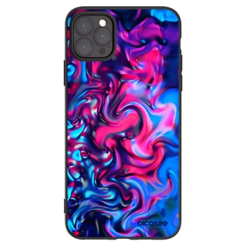 Picasee silikonový černý obal pro Apple iPhone 11 Pro Max - Redlight