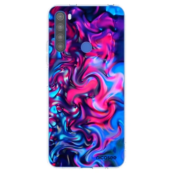 Picasee silikonový průhledný obal pro Xiaomi Redmi Note 8T - Redlight
