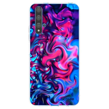 Picasee silikonový průhledný obal pro Huawei Nova 5T - Redlight