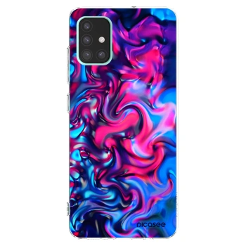 Picasee silikonový průhledný obal pro Samsung Galaxy A51 A515F - Redlight