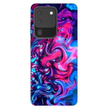 Picasee silikonový průhledný obal pro Samsung Galaxy S20 Ultra 5G G988F - Redlight