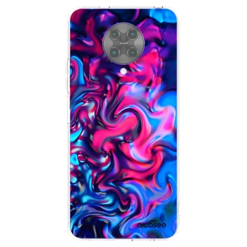 Picasee silikonový průhledný obal pro Xiaomi Poco F2 Pro - Redlight