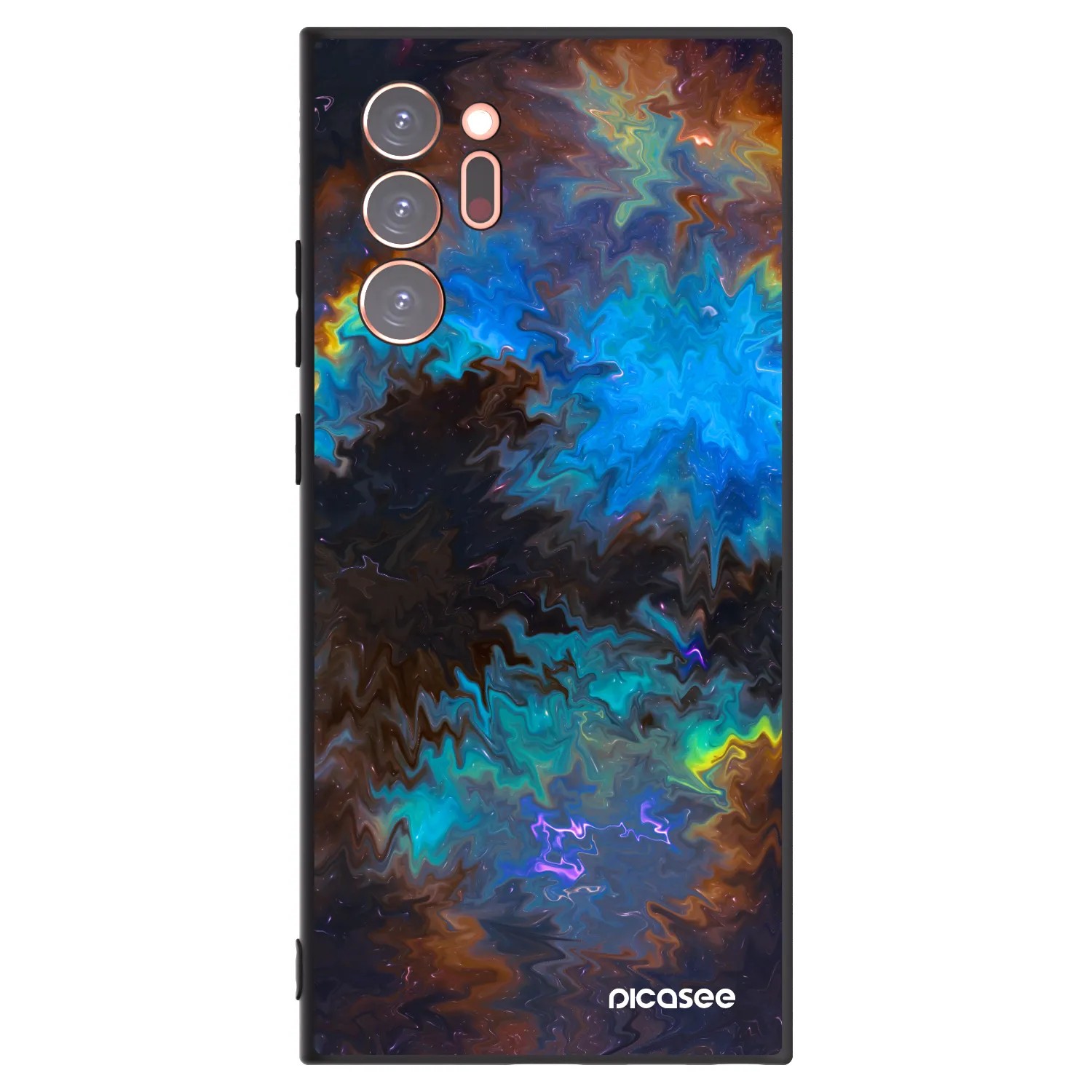 Picasee silikonový černý obal pro Samsung Galaxy Note 20 Ultra - Space