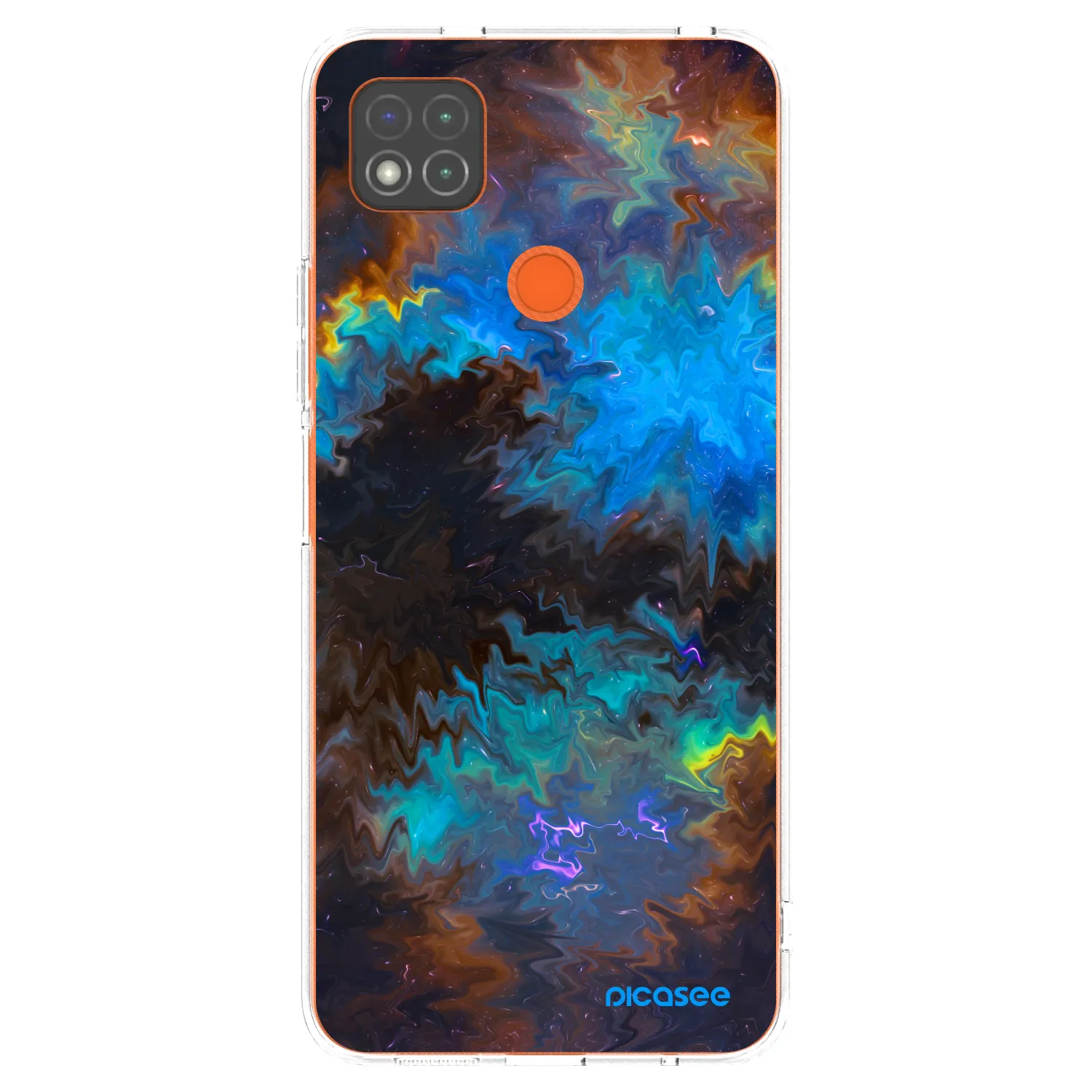 Picasee silikonový průhledný obal pro Xiaomi Redmi 9C - Space