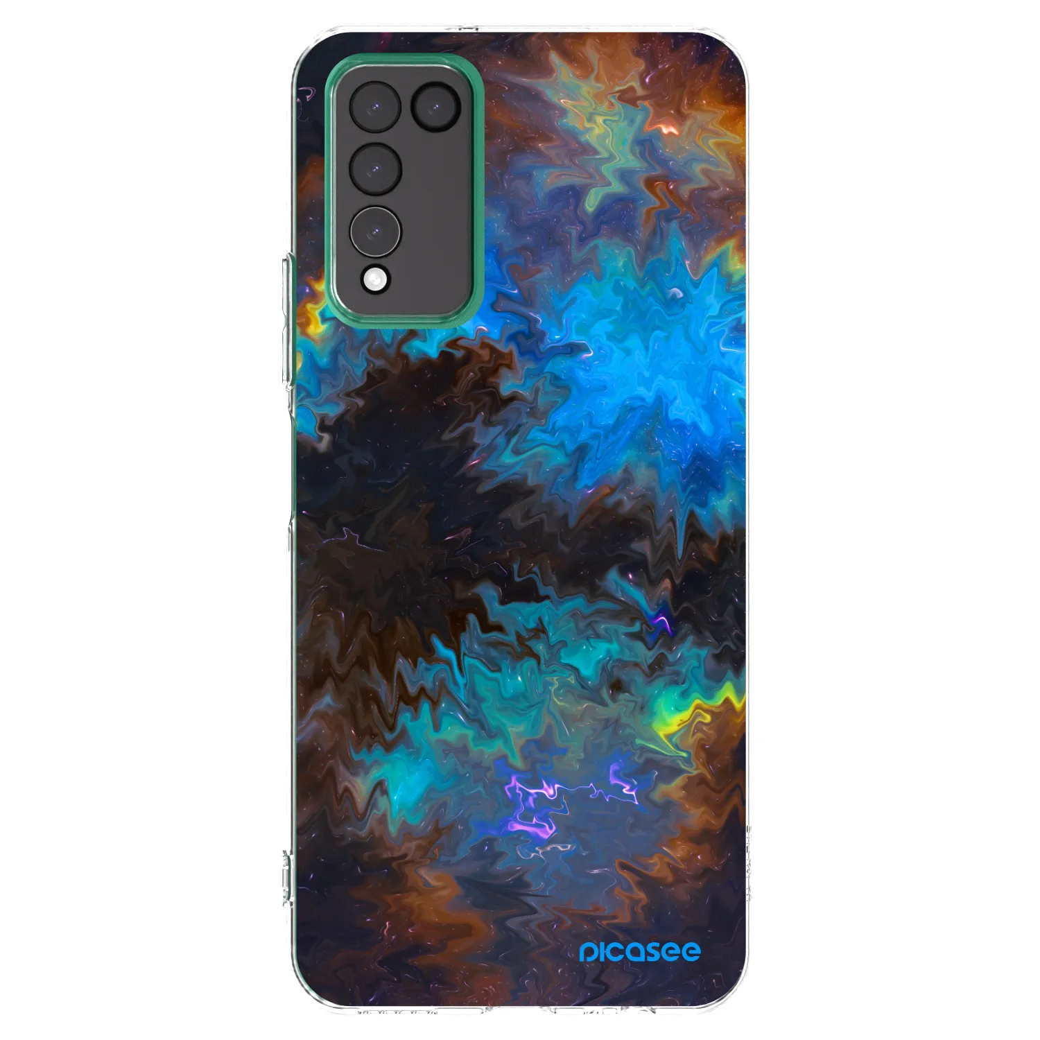 Picasee silikonový průhledný obal pro Honor 10X Lite - Space