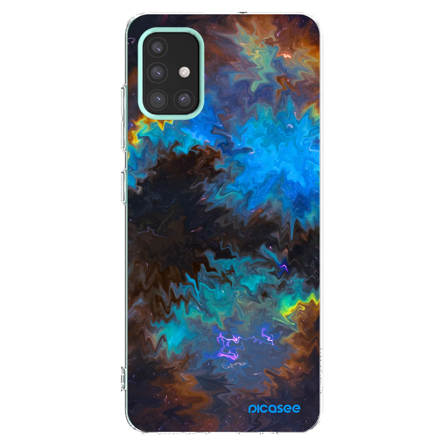 Picasee silikonový průhledný obal pro Samsung Galaxy M31s - Space