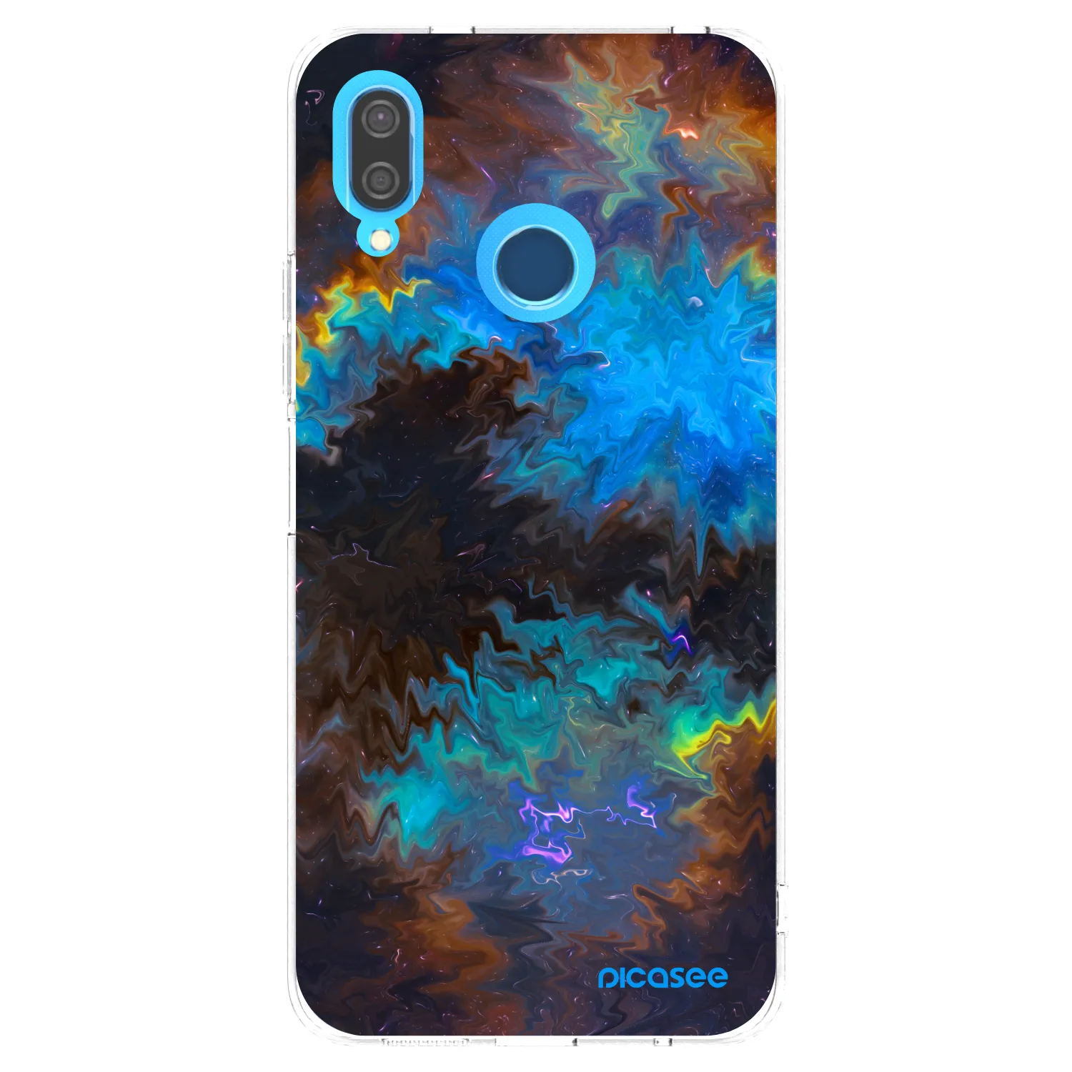 Picasee silikonový průhledný obal pro Huawei P20 Lite - Space