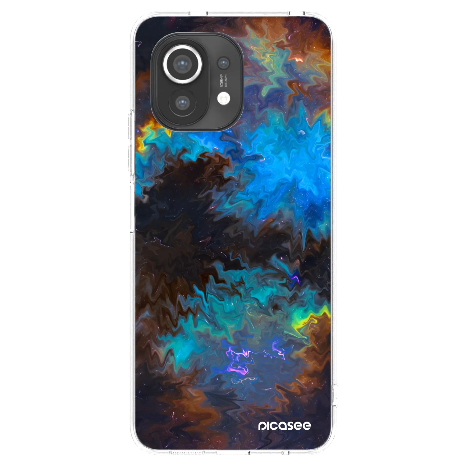 Picasee silikonový průhledný obal pro Xiaomi Mi 11 - Space