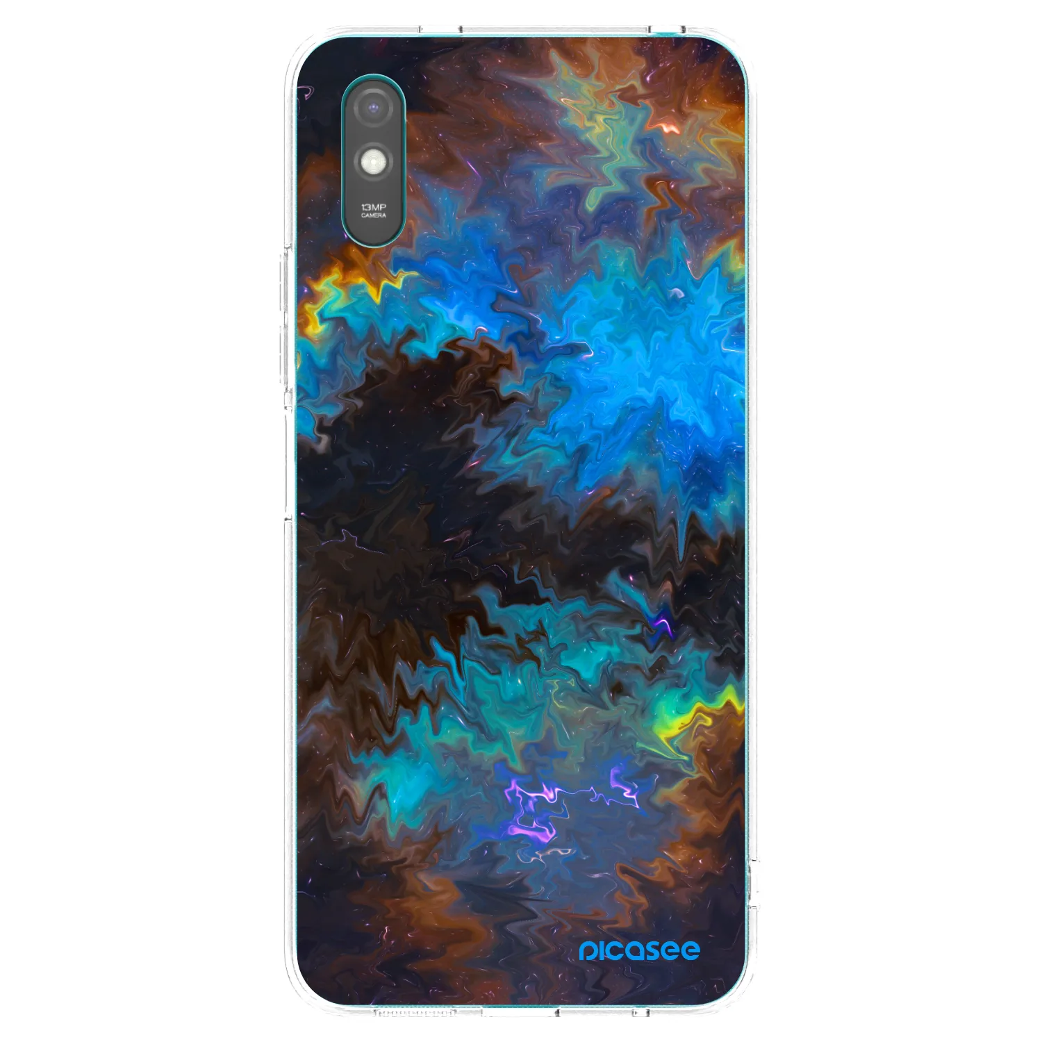 Picasee silikonový průhledný obal pro Xiaomi Redmi 9AT - Space
