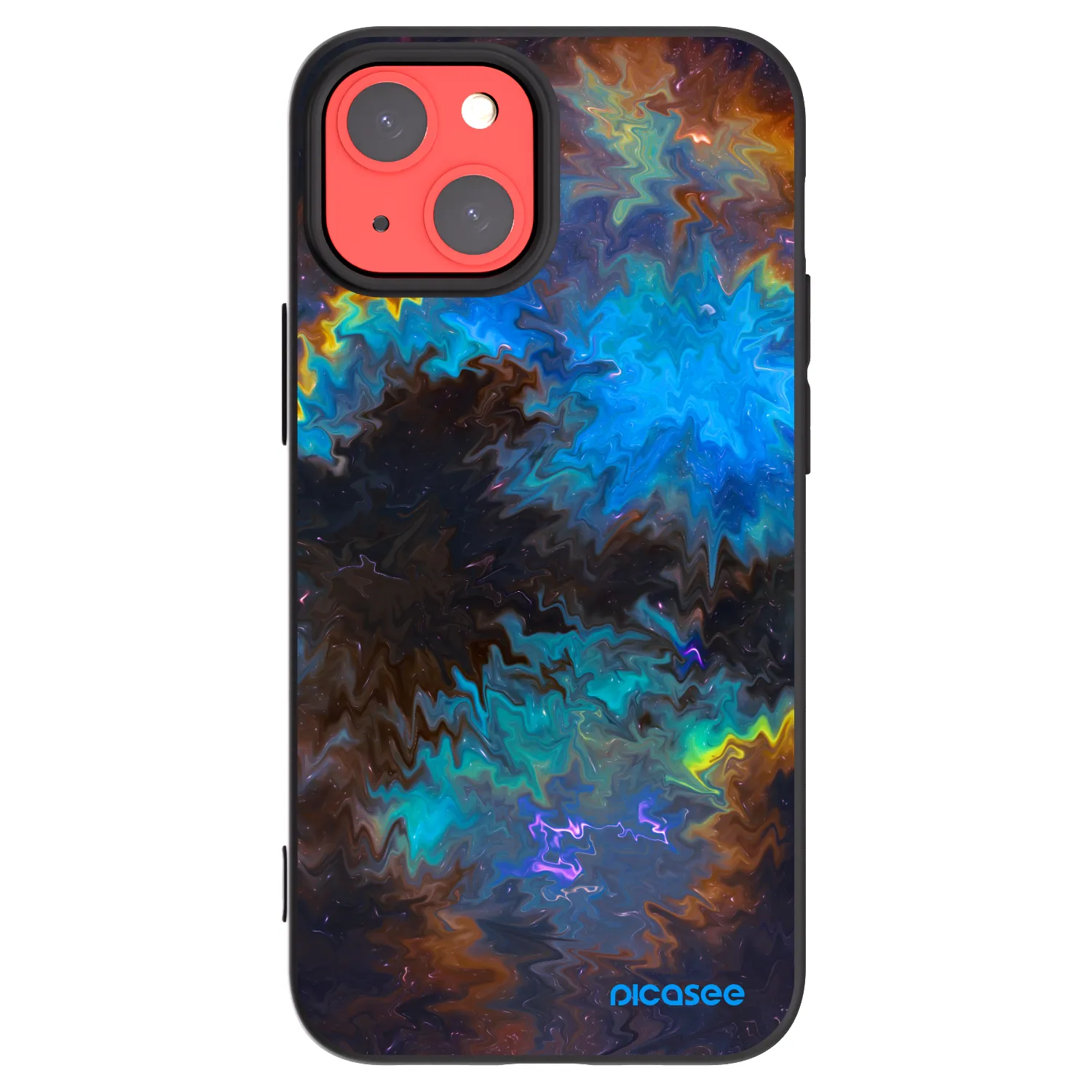 Picasee silikonový černý obal pro Apple iPhone 13 mini - Space