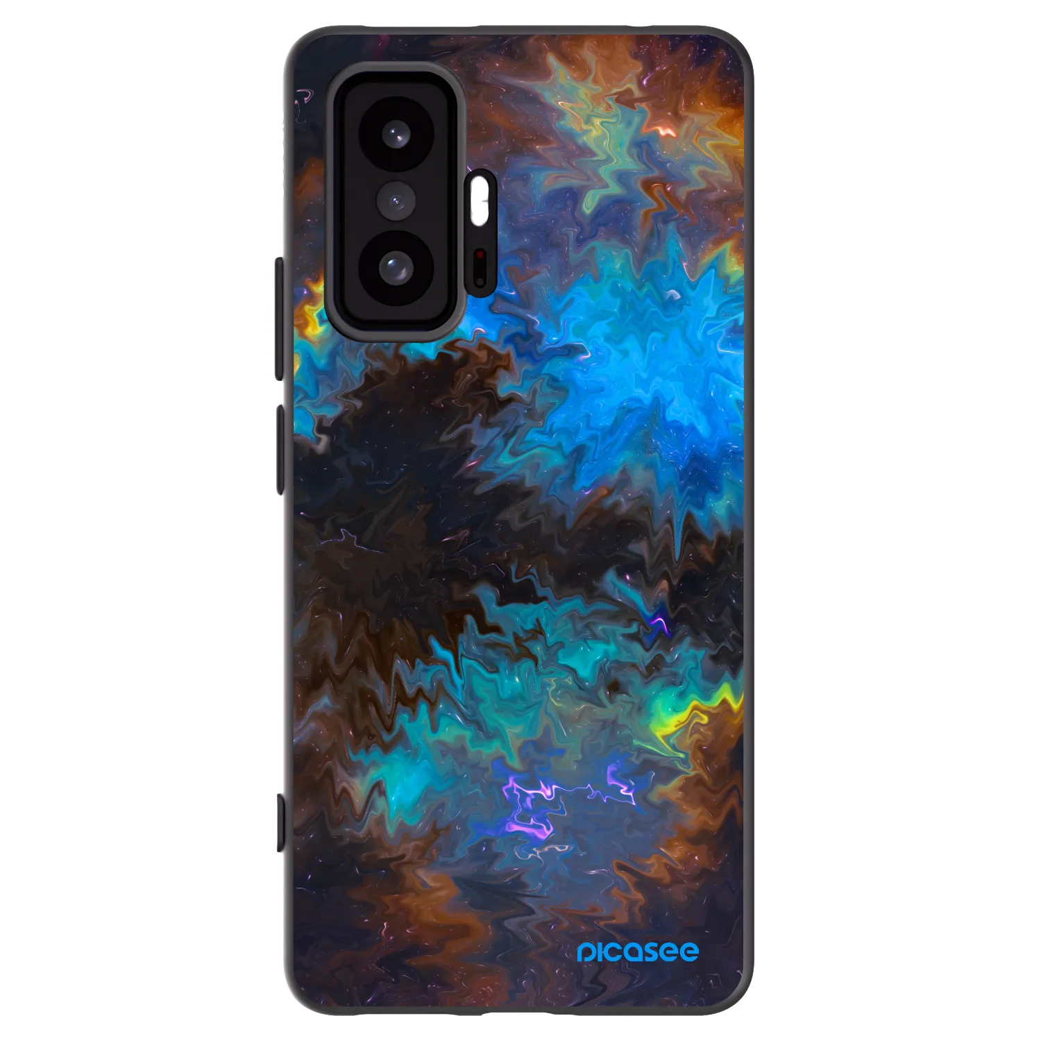 Picasee silikonový černý obal pro Xiaomi 11T Pro - Space