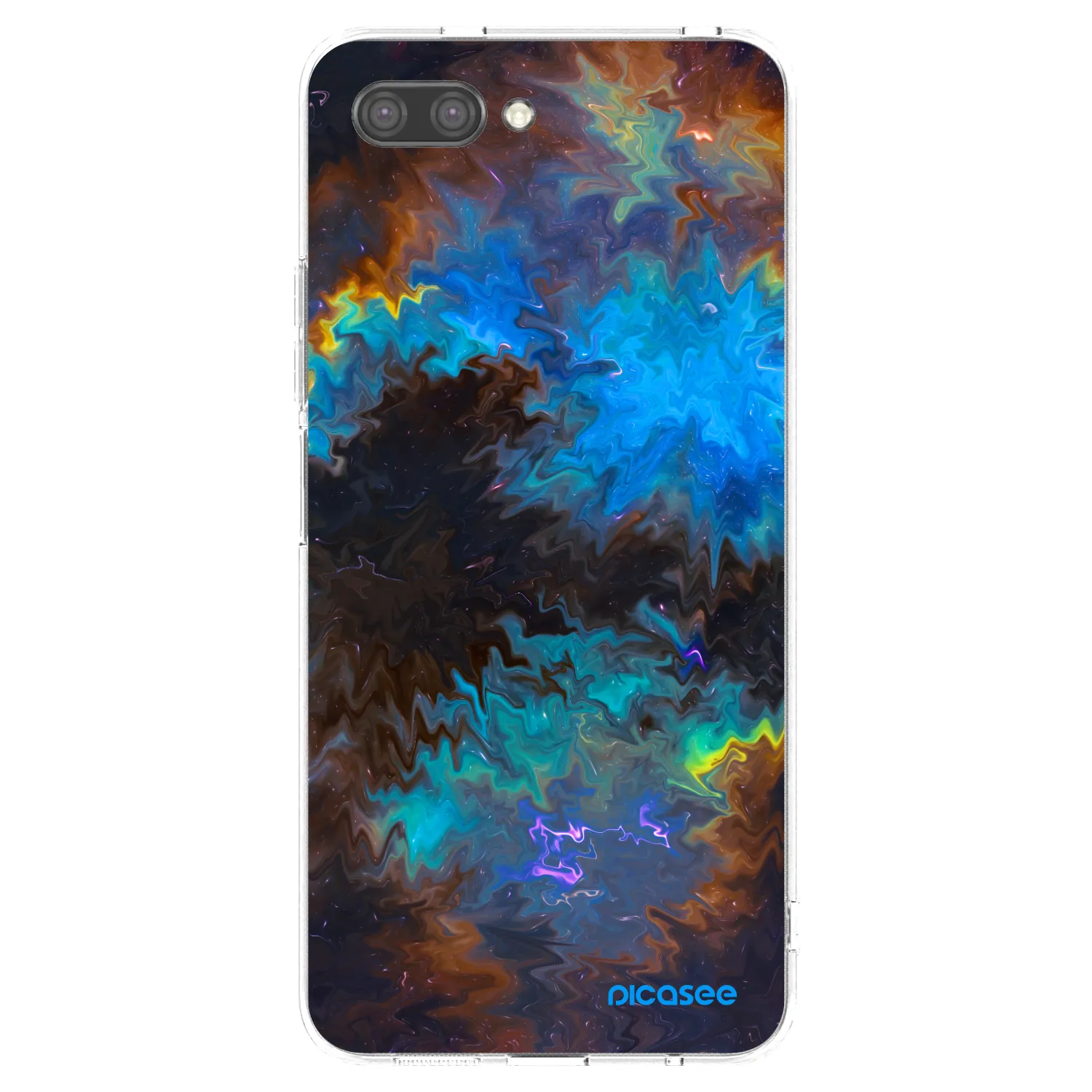 Picasee silikonový průhledný obal pro Honor 10 - Space
