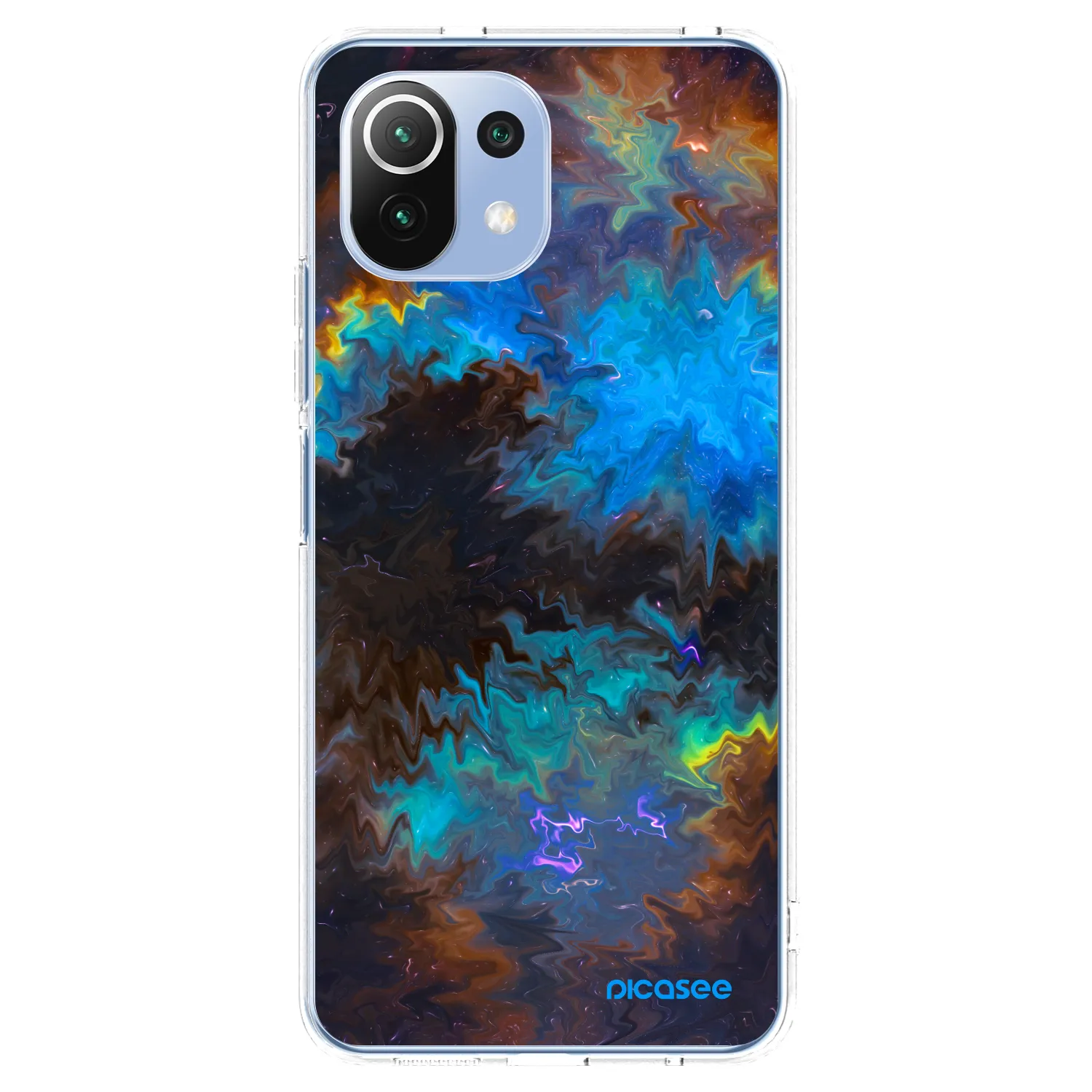 Picasee silikonový průhledný obal pro Xiaomi 11 Lite 5G NE - Space