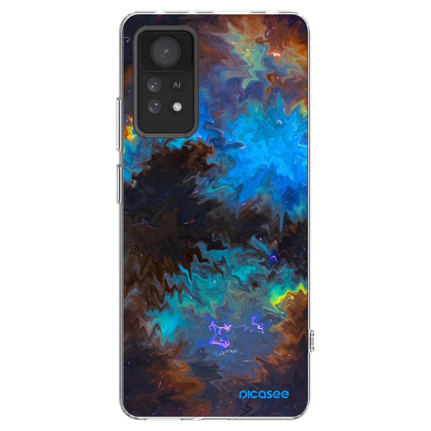 Picasee silikonový průhledný obal pro Xiaomi Redmi Note 11 Pro - Space