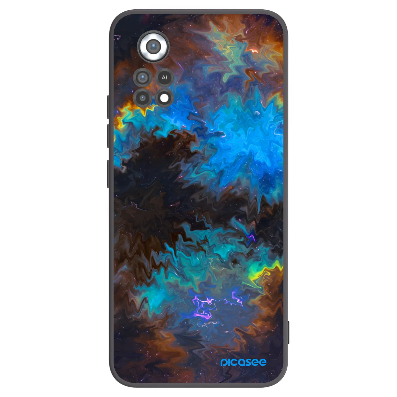 Picasee silikonový černý obal pro Xiaomi Poco X4 Pro 5G - Space