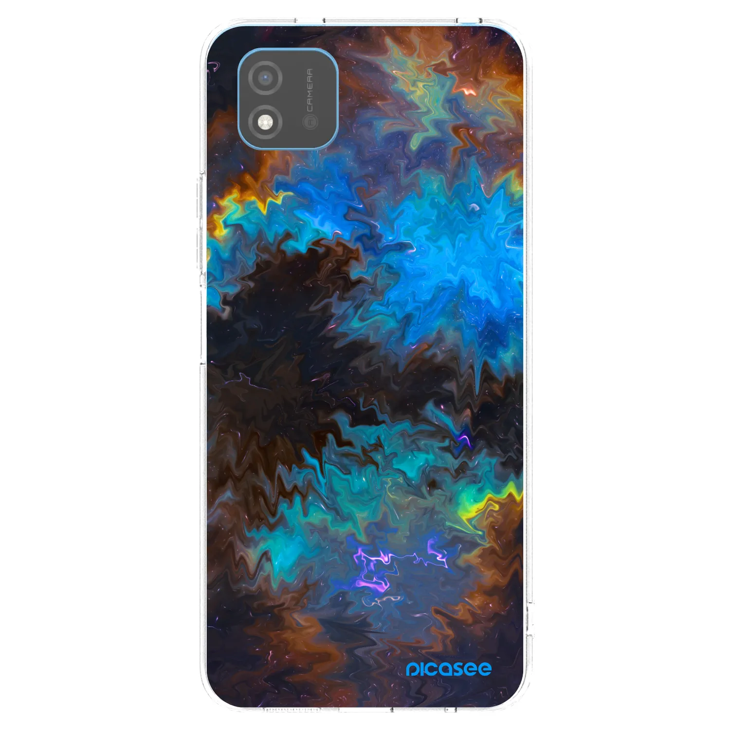 Picasee silikonový průhledný obal pro Realme C11 (2021) - Space