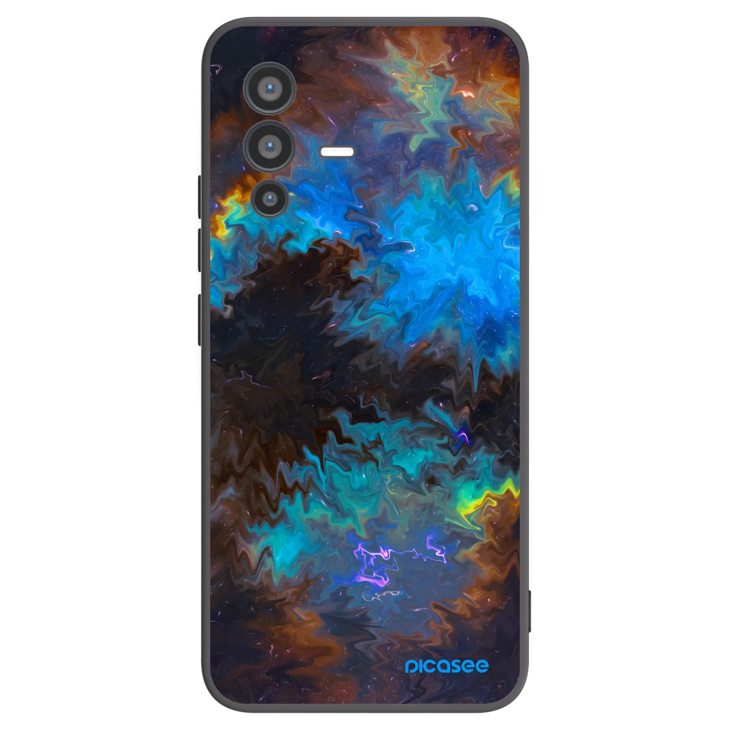 Picasee silikonový černý obal pro Vivo V23 5G - Space
