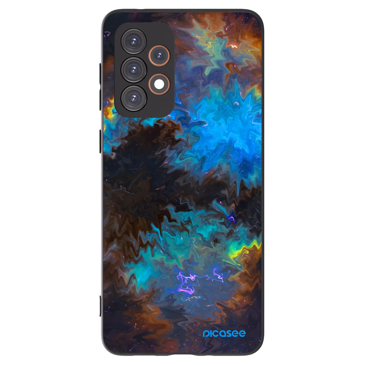 Picasee silikonový černý obal pro Samsung Galaxy A33 5G A336 - Space