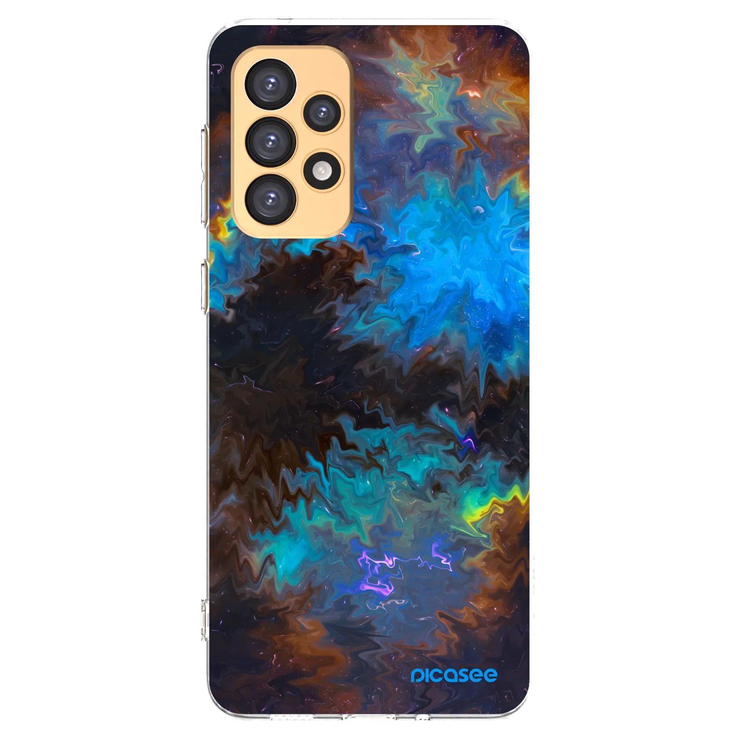 Picasee silikonový průhledný obal pro Samsung Galaxy A33 5G A336 - Space