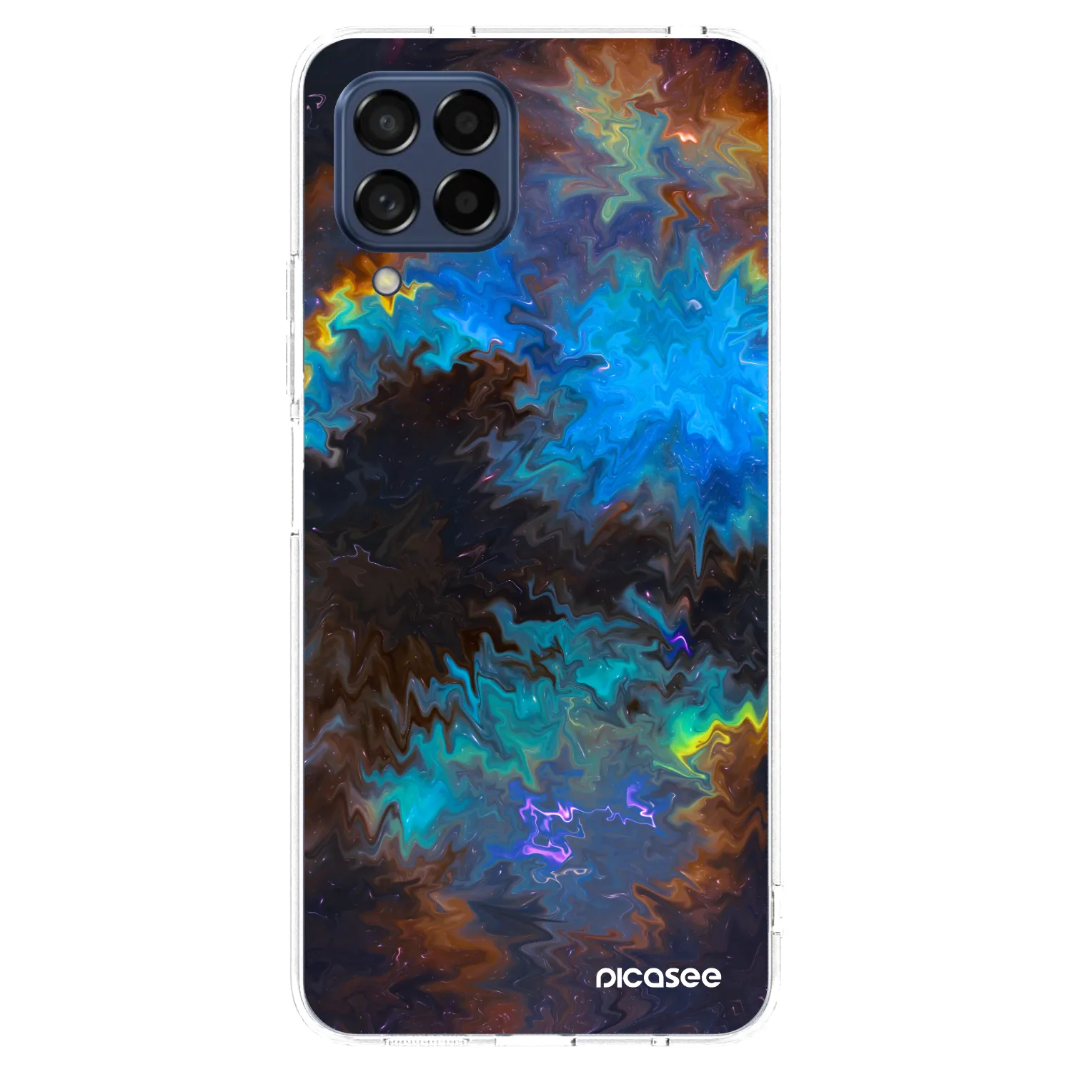 Picasee silikonový průhledný obal pro Samsung Galaxy M53 5G - Space